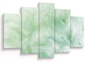 Tablou - Floare verde (150x105 cm)