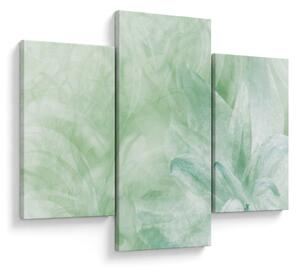 Tablou - Floare verde (90x60 cm)