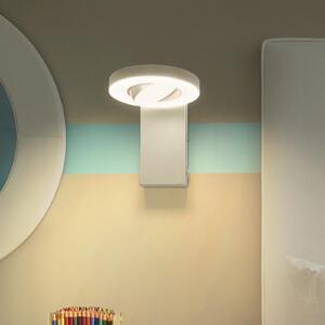 LEDVANCE Saturn CCT LED cu LED-uri CCT, întrerupător, alb, Alb, Camera de zi / sufragerie, Plastic