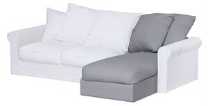 Grönlid chaise longue capac secțional culoare gri
