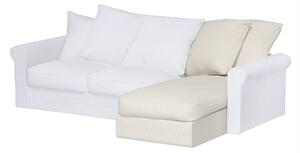 Grönlid chaise longue capac secțional culoare gri