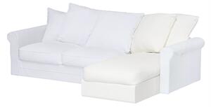 Grönlid chaise longue capac secțional culoare alb