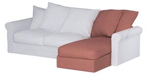 Grönlid chaise longue capac secțional culoare maro Țesătură împletitură