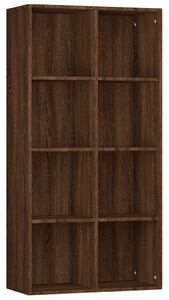 Bibliotecă/Servantă, stejar maro, 66x30x130 cm, lemn prelucrat