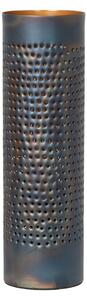 Freelight Lampă de masă Forato, înălțime 42 cm, maro, metal, Maro / Rugină, Camera de zi / sufragerie, Metal