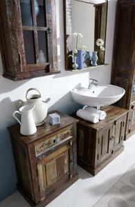 Set 5 piese mobilier pentru baie din lemn Riverboat multicolor