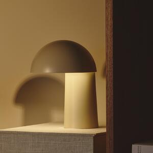 DFTP by Nordlux Lampa LED portabilă cu baterie Faye Portable, bej, dimabilă, USB, reglabil, Bej, dormitor, Metal, Scandinavă