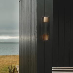 Nordlux Lampă de exterior Aludra Double Seaside, aluminiu, negru, 2 becuri., reglabil, Negru, Aluminiu