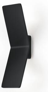 Knapstein Aplică cu LED Ada, negru, aluminiu, 2 lumini, reglabil, Negru, Camera de zi / sufragerie, Aluminiu, Modern