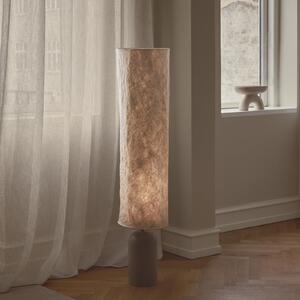 DFTP by Nordlux Lampă de podea Talli, maro, Tyvek/metal, înălțime 113 cm, Bej, Camera de zi / sufragerie, Plastic
