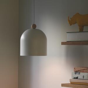 Nordlux Lampă suspendată Gaston, abajur din metal, alb, reglabil, Alb, Camera de zi / sufragerie, Metal, Scandinavă