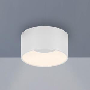 JUST LIGHT. GmbH DOAR LUMINĂ. Plafonieră cu LED Tanika, albă, Ø 16 cm, dimabilă, reglabil, Alb, Camera de zi / sufragerie, Plastic, Modern