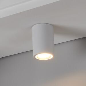 EGLO Plafonieră LED Carosso-Z, alb, CCT, RGB, reglabil, Alb, Camera de zi / sufragerie, Aluminiu, Modern