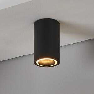 EGLO Plafonieră LED Smart Carosso-Z, negru, CCT, RGB, reglabil, Negru, Camera de zi / sufragerie, Aluminiu, Modern