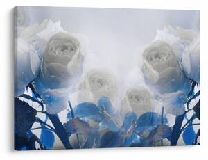 Tablou - Trandafir alb (70x50 cm)