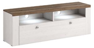 Comodă TV Salelbo 103Pin deschis, Trufa stejar, 14x5x4cm