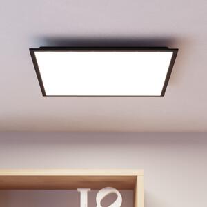 EGLO Suspensie Oxpark, lungime 92 cm, verde/alb/negru, 3 lumini., reglabil, Verde, Camera de zi / sufragerie, Țesătură / Textil, Modern