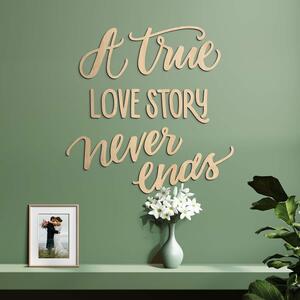 DUBLEZ | Citat despre iubire pentru perete - A true love story