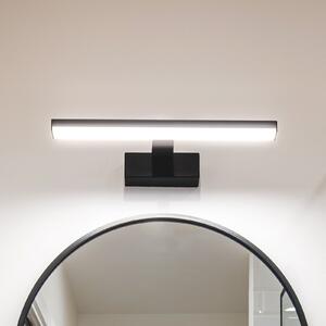 EGLO Aplică LED Pandella 1, lungime 40 cm, negru, aluminiu, Negru, Baie, Aluminiu, Modern