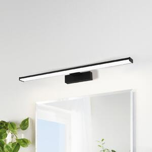 EGLO Aplică LED Pandella 1, lungime 60 cm, negru, aluminiu, Negru, Baie, Aluminiu, Modern