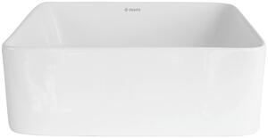 Deante Jasmin lavoar 34.5x34.5 cm pătrat de blat alb CDJ_6U3S