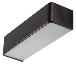 Argon Aplică Atrato, antracit, oțel, lățime 35 cm, sus/jos, reglabil, Negru, Camera de zi / sufragerie, Metal, Modern, Priză de perete sus / jos