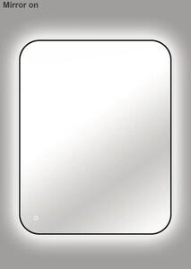 Oglindă baie cu LED Cordia Tender Line Blacklight 100x80 cm senzor Touch IP 44