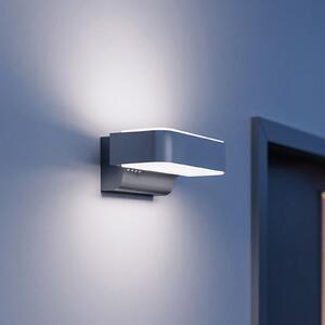 STEINEL LED lampă de perete pentru exterior L 810 SC, senzor, argintiu, Gri, Aluminiu, Modern