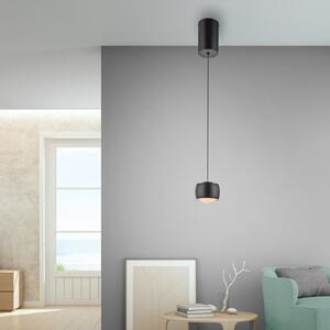 JUST LIGHT. GmbH Lampă suspendată LED Ballini, negru, Switchmo, reglabil, Negru, Camera de zi / sufragerie, Metal, Modern