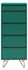 Servanta din MDF 110 cm verde