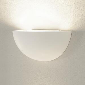SLV Plastra 101 aplică de perete, alb, gips, lățime 14 cm, reglabil, Alb, Camera de zi / sufragerie, Tencuială / Argilă, Modern