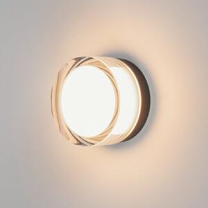 SLV Cyft LED lampă de perete, negru, aluminiu, Ø 13.2 cm, CCT, reglabil, Negru, Baie, Aluminiu, Modern
