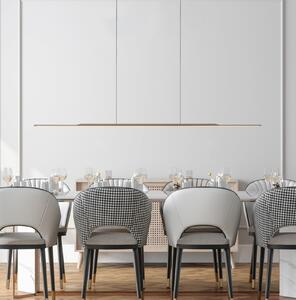 PURE LED lampă suspendată Suprafață, bronz 160 cm aluminiu 3.000 K, reglabil, Bronz / Alamă Veche, Camera de zi / sufragerie, Aluminiu, Modern