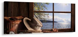 Tablou - Echipament de pescuit (120x50 cm)