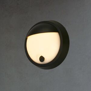 Briloner Lampă de perete LED reîncărcabilă pentru exterior 3784015, negru Dimmer tactil, reglabil, Negru, Plastic, Modern