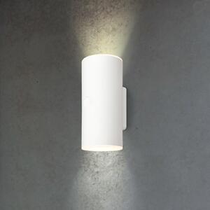 Briloner Lampă de perete LED reîncărcabilă pentru exterior 3786016, alb, variator, reglabil, Alb, Plastic, Modern, Priză de perete sus / jos