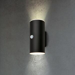 Briloner LED reîncărcabilă în aer liber lumina de perete 3787015, negru, senzor, sus /, Negru, Plastic, Modern, Priză de perete sus / jos
