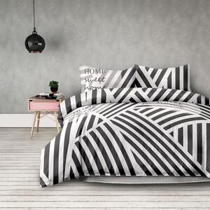 Lenjerie de pat elegantă gri Lăţime: 140 cm | Lungime: 200 cm