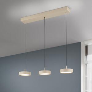 ORION Teide LED lampă suspendată, kaki, metal, reglabilă pe înălțime, reglabil, Verde, Camera de zi / sufragerie, Metal, Modern