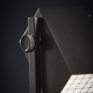 FRANDSEN BF Quadro lampă de masă, negru, înălțime 45 cm, metal, Negru, Camera de zi / sufragerie, Metal, Design