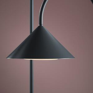 FRANDSEN Lampadar LED cu baterie Grasp, petrol, 72 cm, metal, reglabil, Albastru, Metal, Design