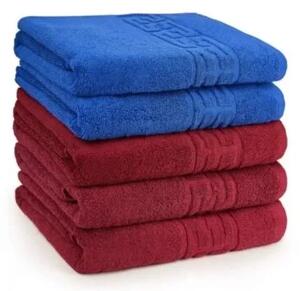 Set 5 Prosoape Baie 70×130 cm, Bumbac 100%, Densitate 500g/mp, Colorate