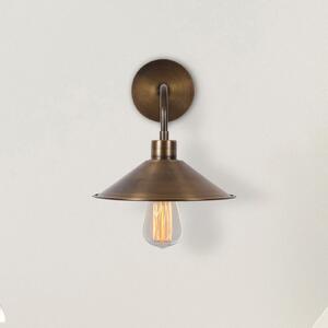 Opviq Aplică de perete Berceste N-664, auriu antic, fier, Ø 24 cm, reglabil, Bronz / Alamă Veche, Camera de zi / sufragerie, Metal, Soclu de perete jos