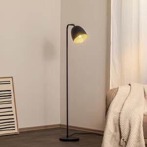 Opviq Lampadar Tattoo 4090, negru, metal, înălțime 120 cm, Negru, Camera de zi / sufragerie, Metal, Umbrelă în picioare