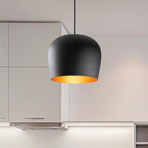 Opviq Lampă suspendată Berceste N-1409, negru, fier, Ø 23 cm, reglabil, Negru, Camera de zi / sufragerie, Metal