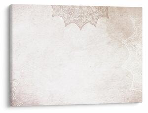 Tablou - Mandala pe zid (70x50 cm)