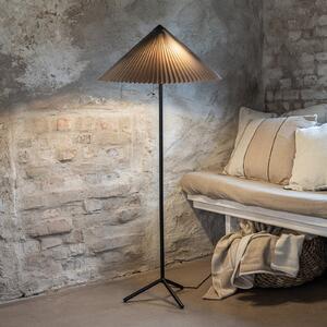 Markslöjd Lampadar Plisado, gri, fier/fabricat, înălțime 140 cm, Negru, Camera de zi / sufragerie, Metal, Scandinavă, Umbrelă în picioare