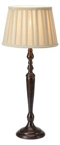 Markslöjd Lampă de masă Chocolat, înălțime 60 cm, bej/maro, metal/țesătură, Maro / Rugină, Camera de zi / sufragerie, Metal