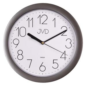 Plastic perete ceas JVD înfricoșat HP612.14 gri