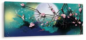 Tablou - Copac,grafic (120x50 cm)